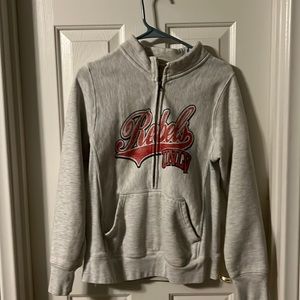 UNLV zip up sweatshirt with hand warmers
